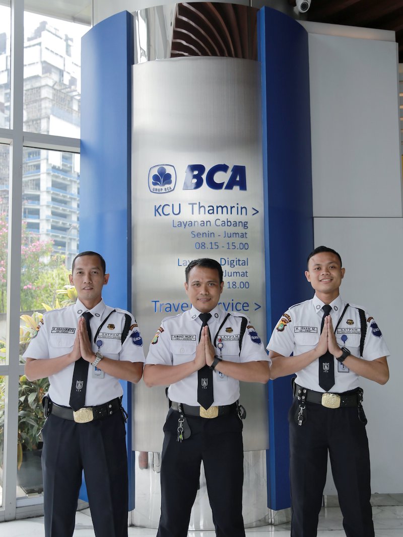 Gaji Satpam Bank BCA