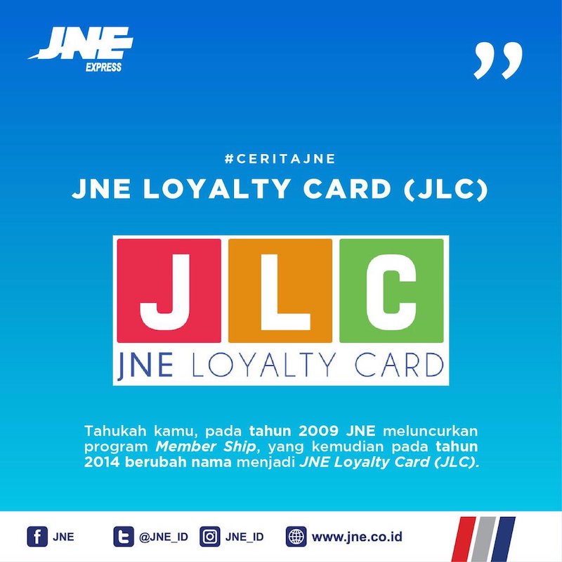 JNE Loyalty Card