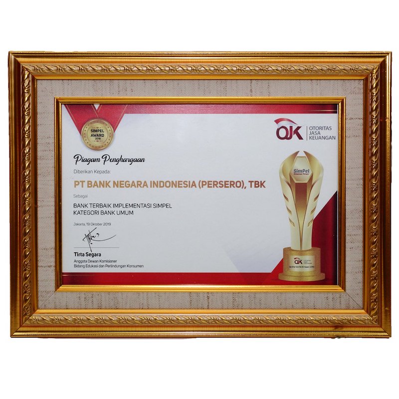 Prestasi dan Penghargaan Bank BNI