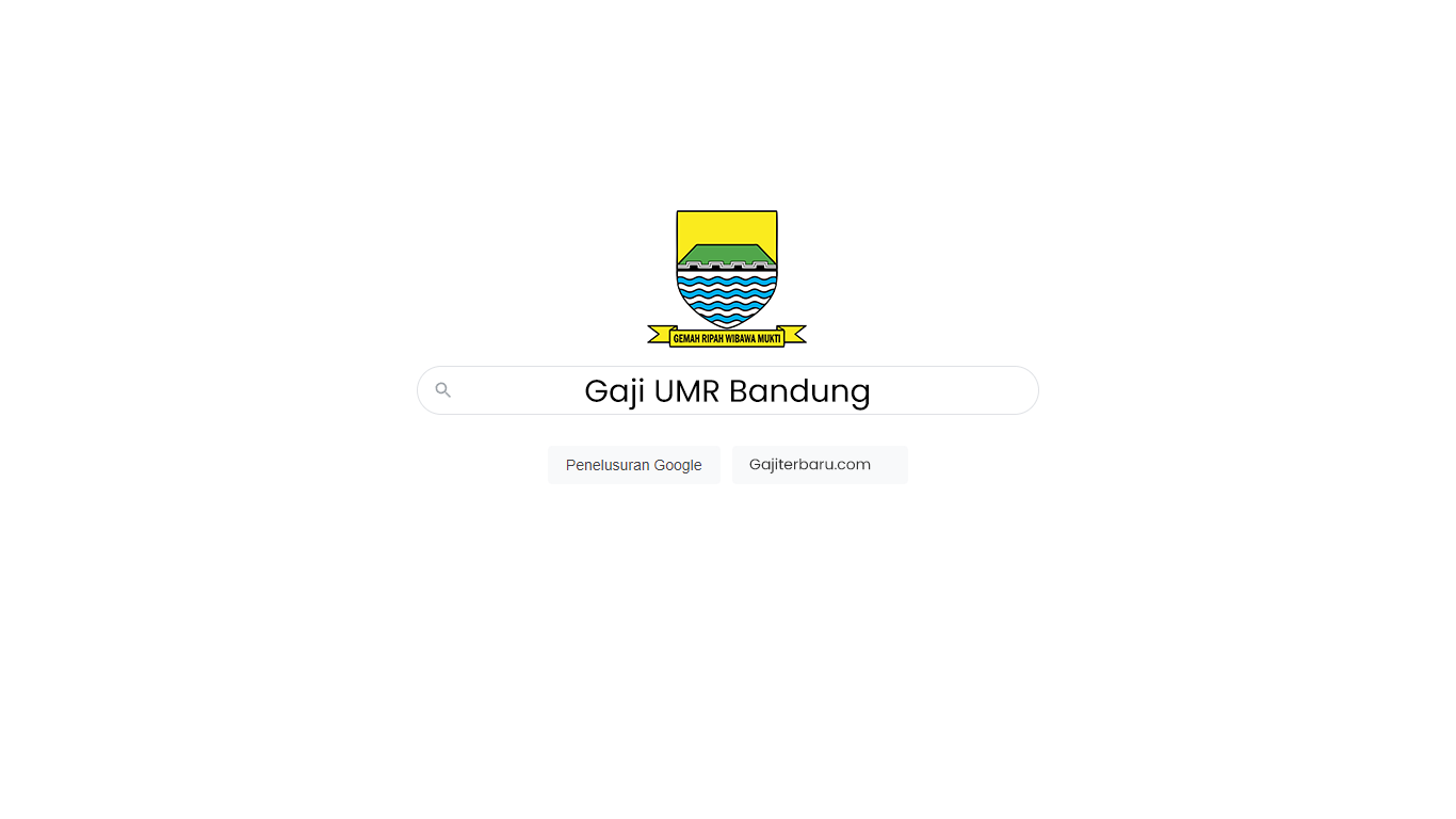 Gaji UMR Bandung