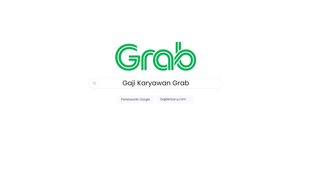 Gaji Karyawan Grab