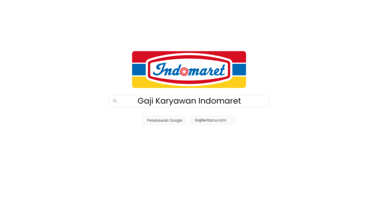 Gaji Karyawan Indomaret