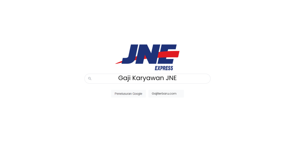 Gaji Karyawan JNE