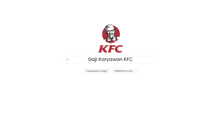 Gaji Karyawan KFC