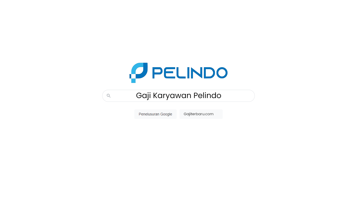 Gaji Karyawan Pelindo