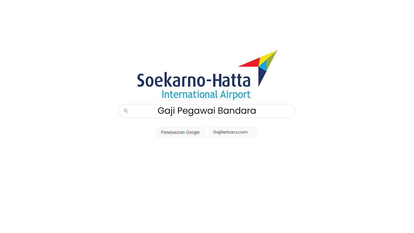 Gaji Pegawai Bandara