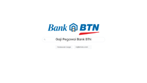 Gaji Pegawai Bank BTN