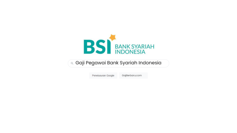 Daftar Gaji Pegawai Bank Syariah Indonesia 2025