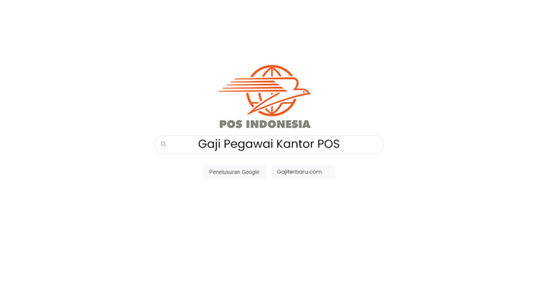 Gaji Pegawai Kantor Pos