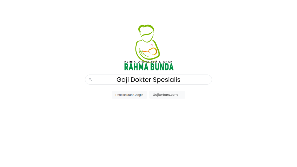 Gaji Dokter Spesialis