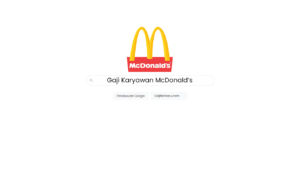 Gaji Karyawan McDonald