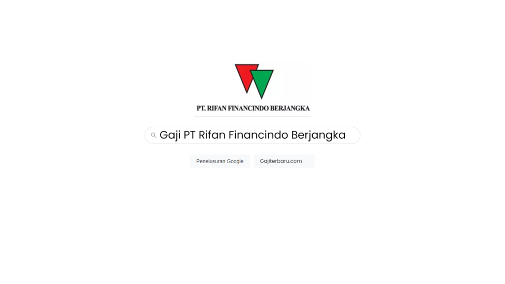 Gaji PT Rifan Financindo Berjangka