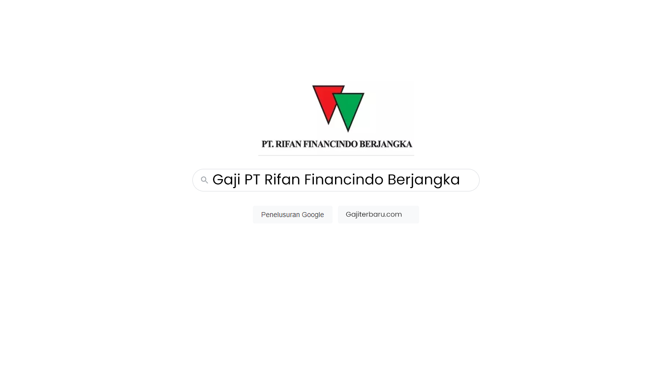 Gaji PT Rifan Financindo Berjangka