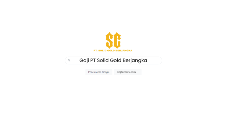 Gaji PT Solid Gold Berjangka Semua Posisi 2025
