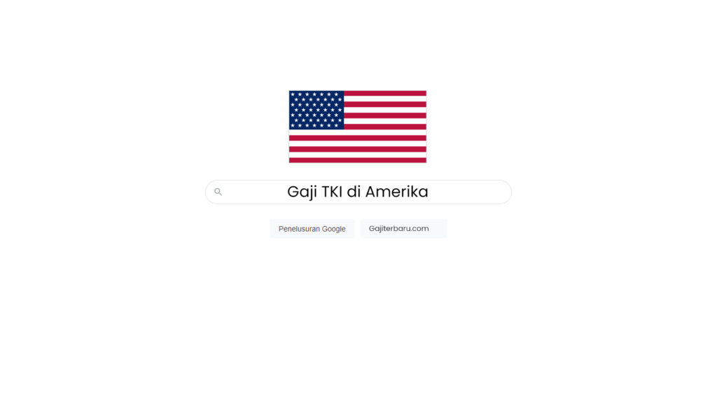 Gaji TKI di Amerika