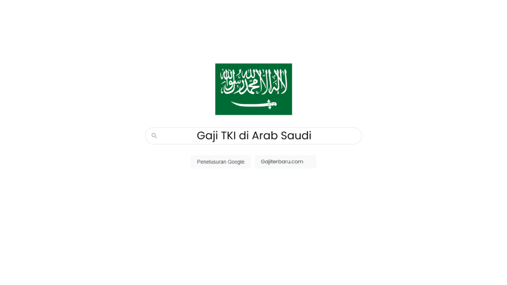 Gaji TKI di Arab Saudi