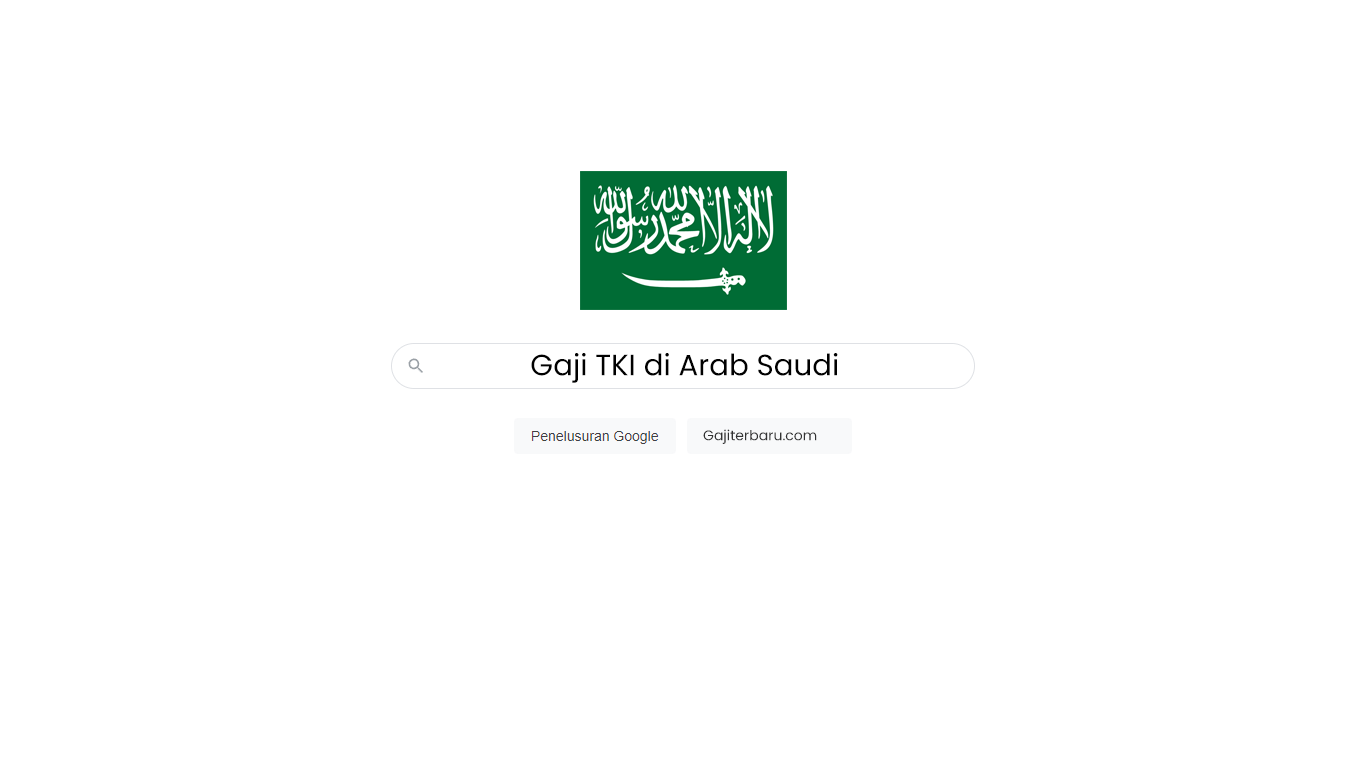 Gaji TKI di Arab Saudi