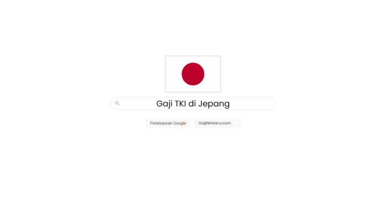 Gaji TKI di Jepang