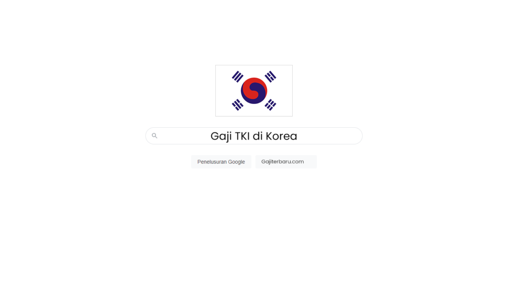 Gaji TKI di Korea