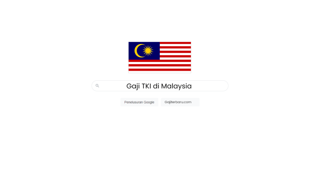 Gaji TKI di Malaysia