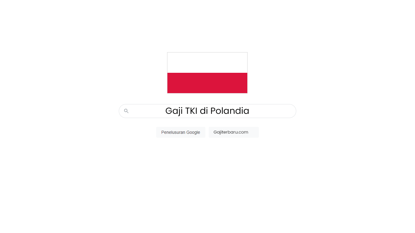 Gaji TKI di Polandia