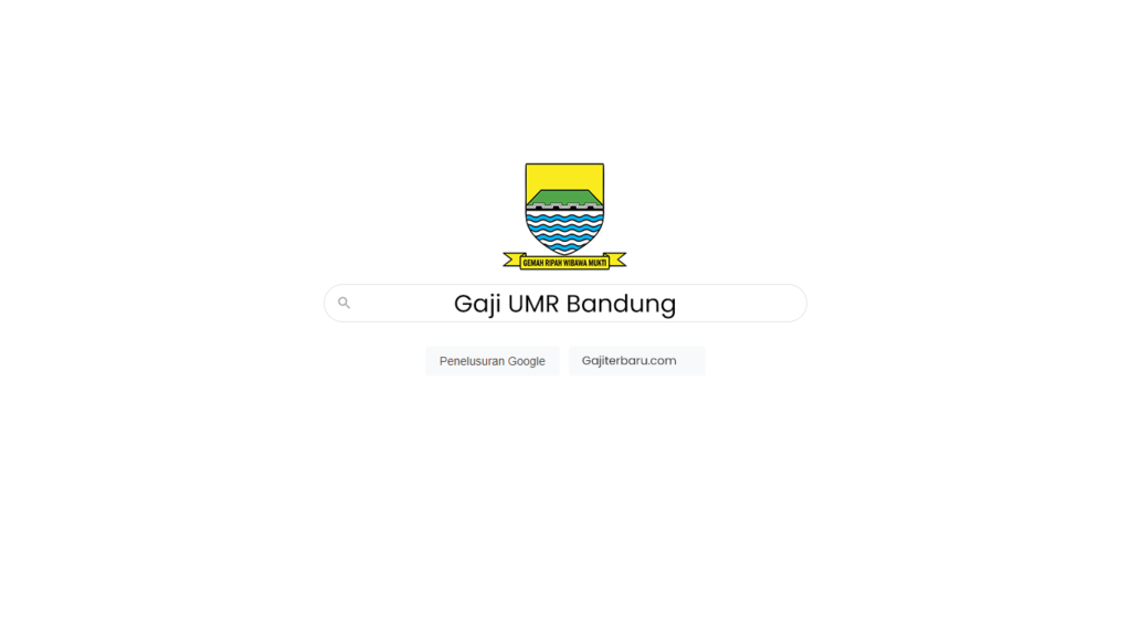 Gaji UMR Bandung