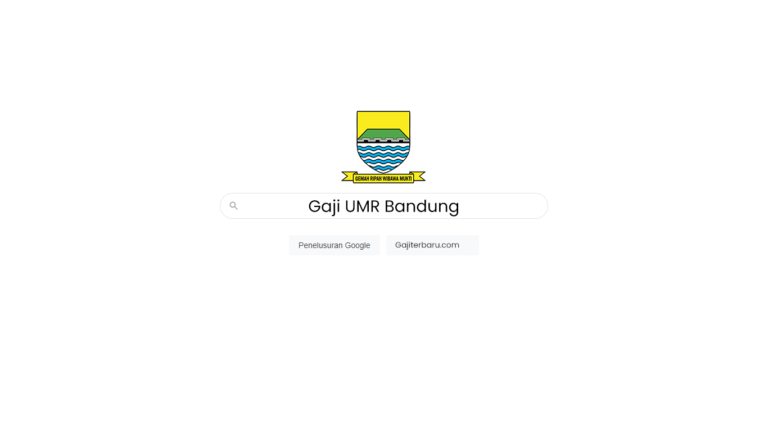 Gaji UMR Bandung