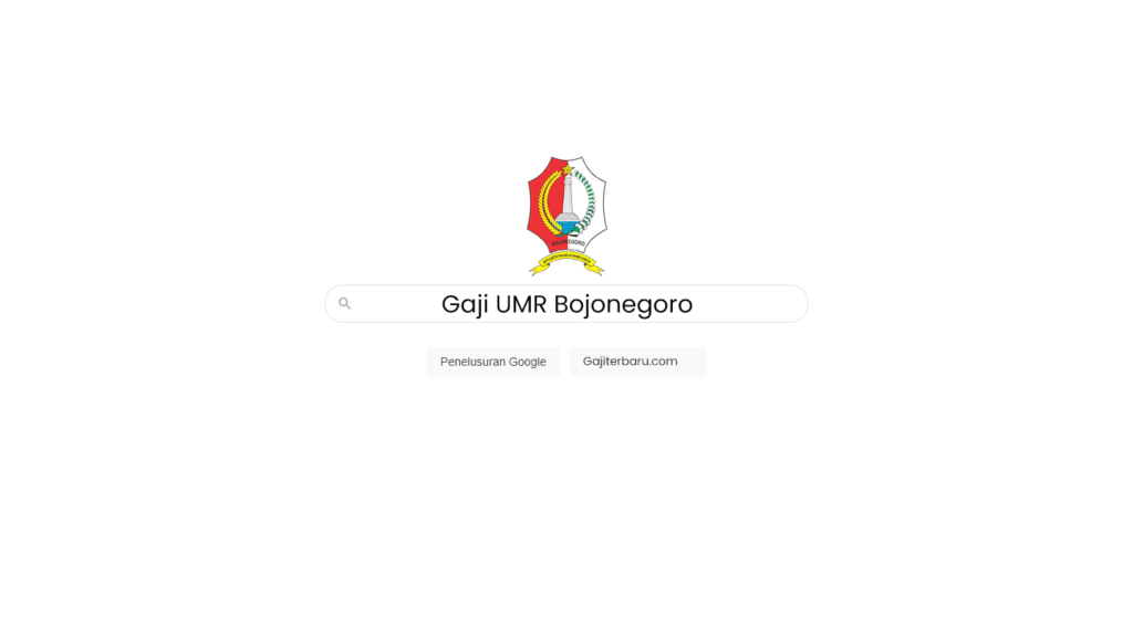 Gaji UMR Bojonegoro Terbaru