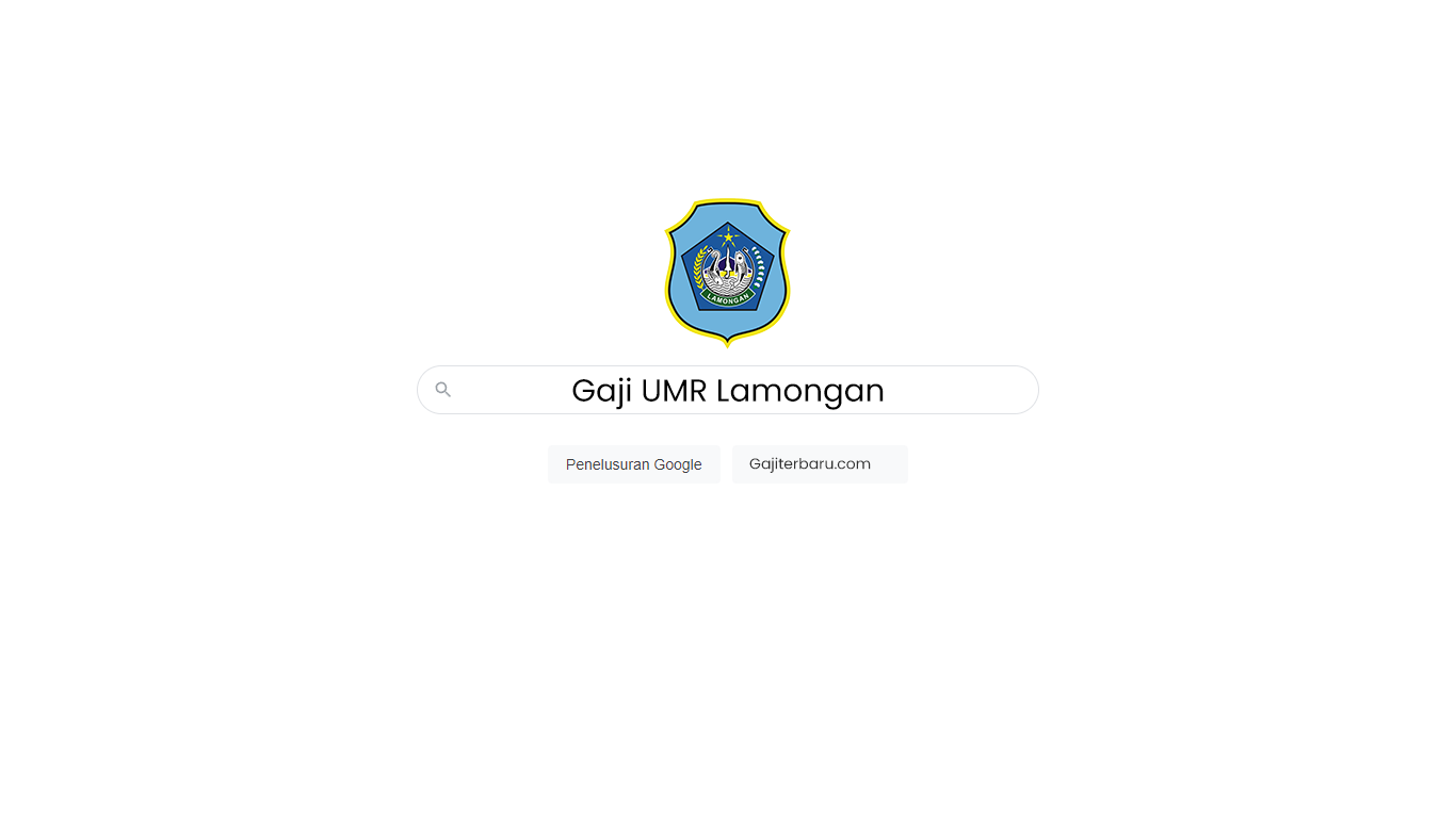 Gaji UMR Lamongan