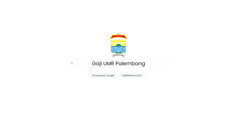 Gaji UMR Palembang
