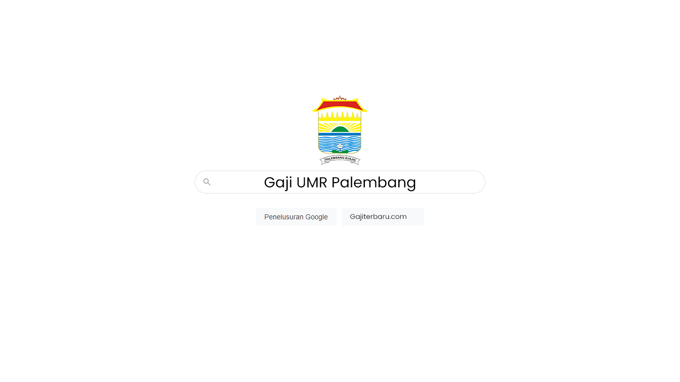  daftar gaji umr umk palembang terbaru april 2025 
