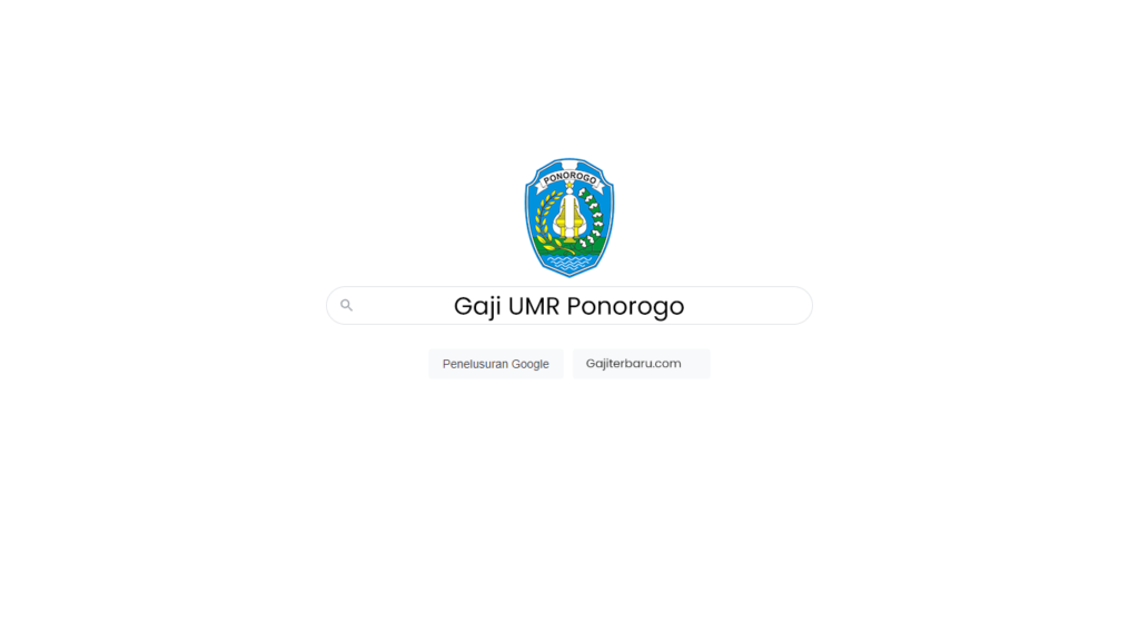 Gaji UMR Ponorogo