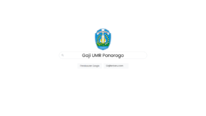Gaji UMR Ponorogo