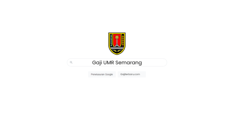 Gaji UMR Semarang