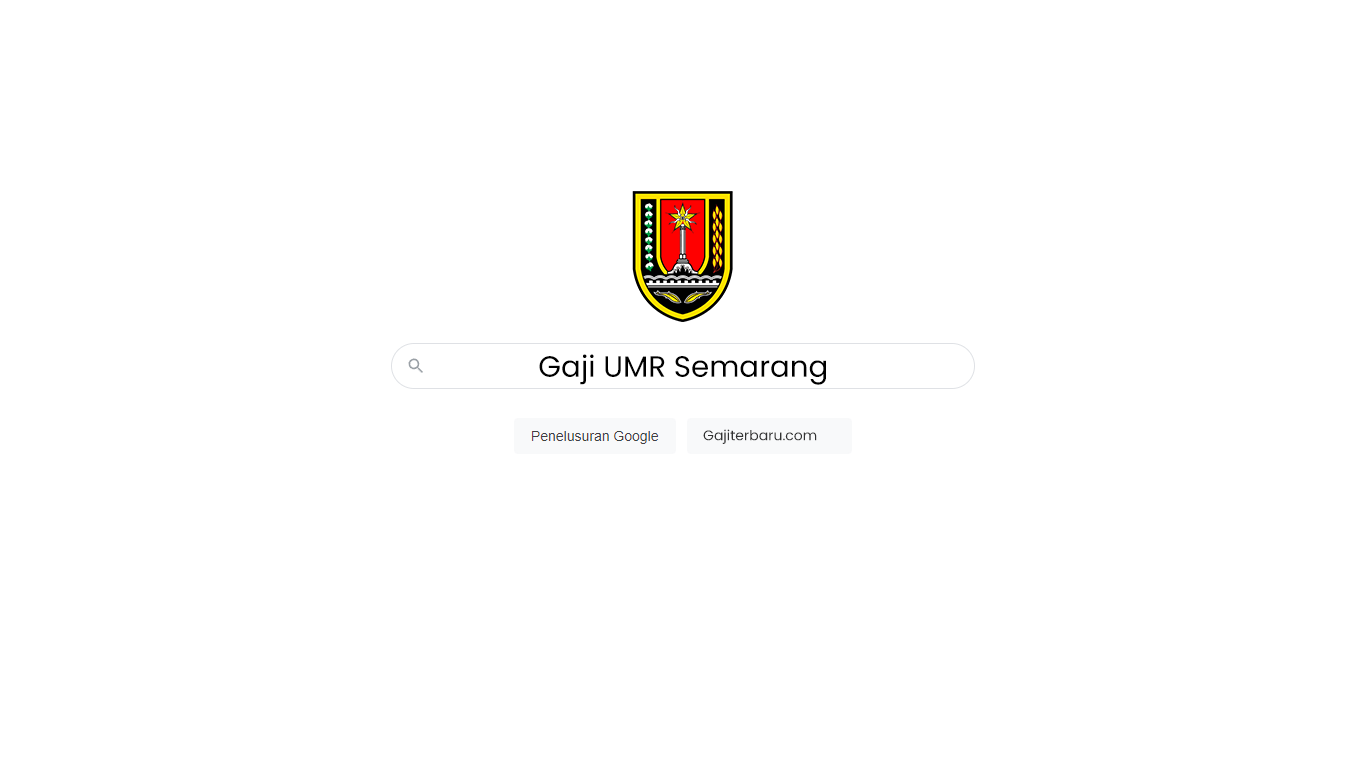 Gaji UMR Semarang