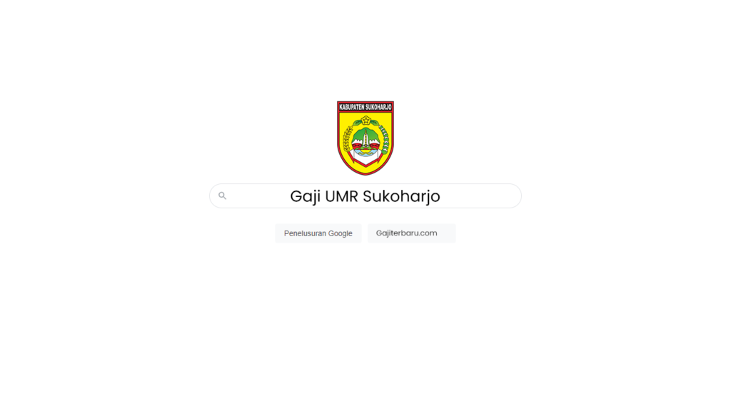 Gaji UMR Sukoharjo
