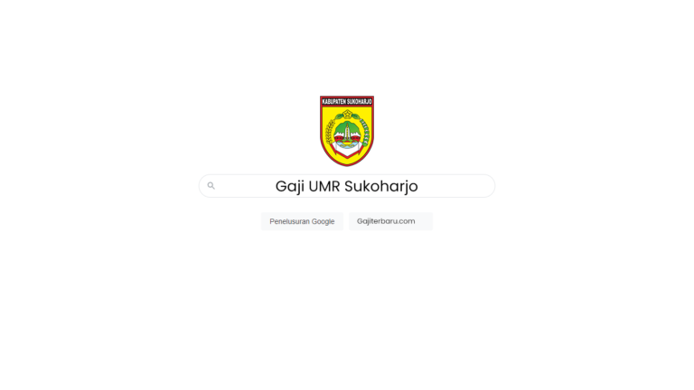 Gaji UMR Sukoharjo