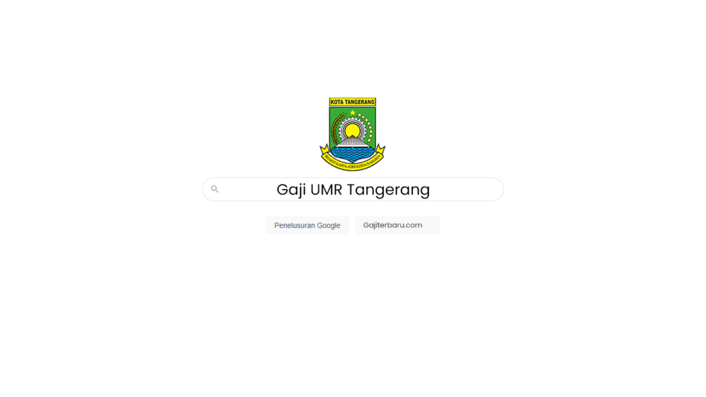 Gaji UMR Tangerang