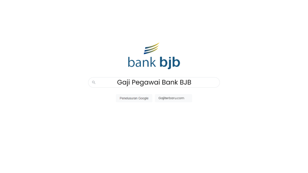 Daftar Gaji Pegawai Bank BJB Semua Jabatan