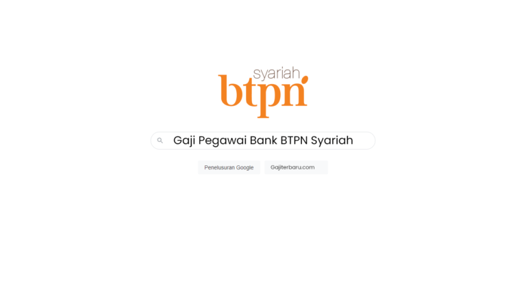 Daftar Gaji Pegawai Bank BTPN Syariah Semua Jabatan