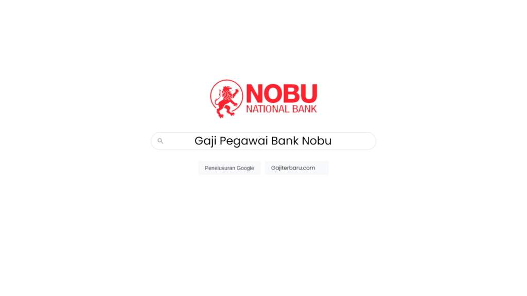 Daftar Gaji Pegawai Bank Nobu Semua Jabatan