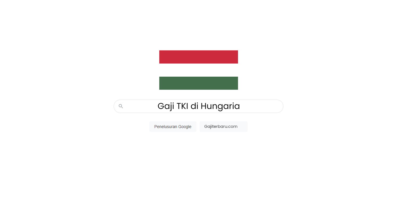 Daftar Gaji TKI di Hungaria Semua Profesi