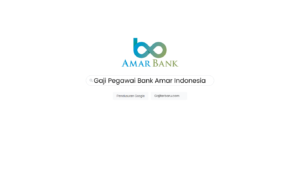 Gaji Pegawai Bank Amar Indonesia